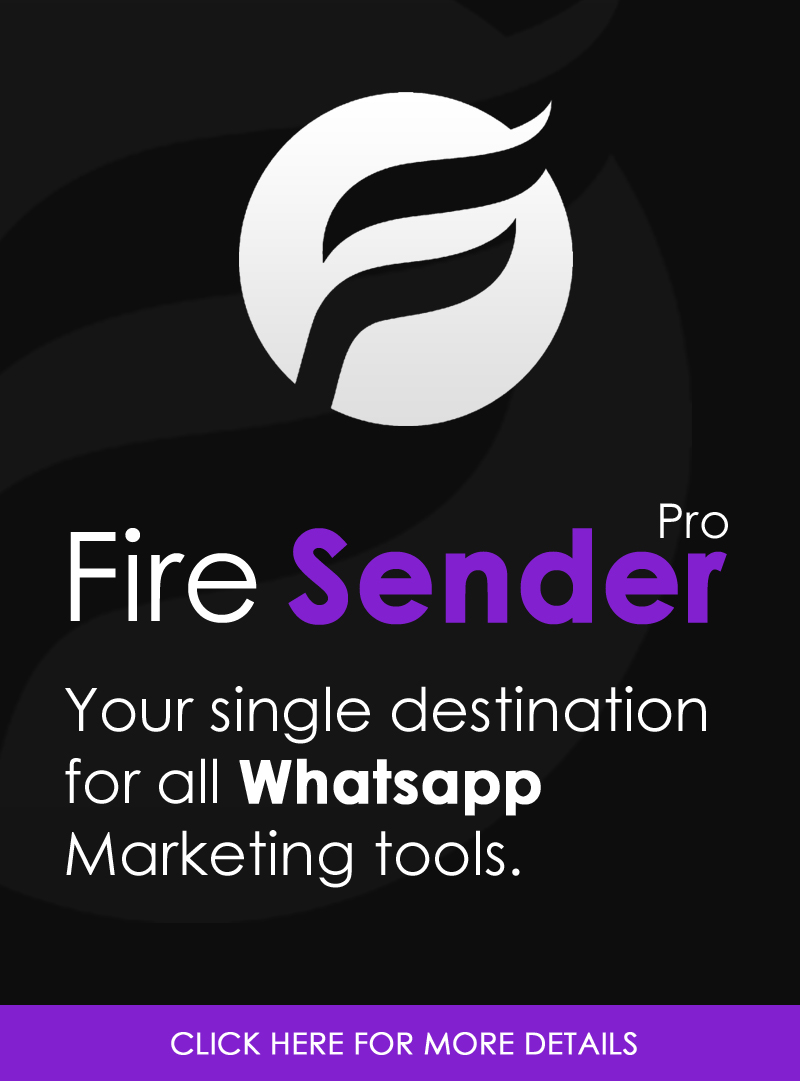 Firesenderpro - marketing tool